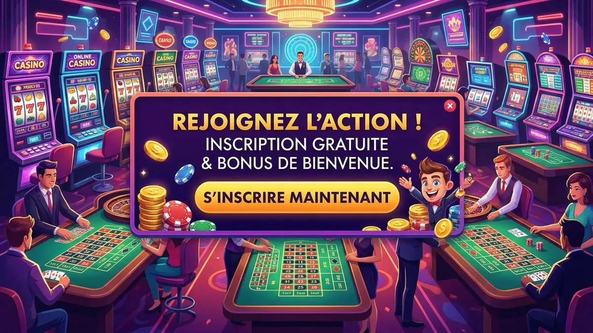 Inscription avec bonus
